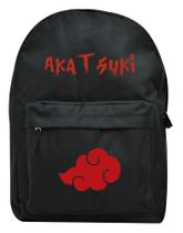 Mochila Bolsa Escolar Naruto Akatsuki Modelo Unissex