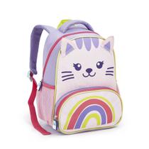 Mochila Bolsa Escolar Pequena Infantil Mochilinha Creche Animais Pets 3D ZOOP