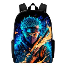 mochila bolsa escolar personagens infantil desenho naruto m62
