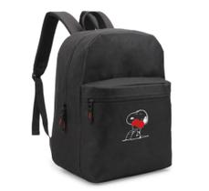 Mochila Bolsa Escolar Snoopy Love Juvenil Unissex - SEMPRENALUTA