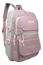 Mochila Bolsa Escolar Trabalho Dia A Dia Adulto Juvenil Feminina Resistente