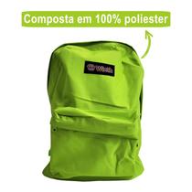 Mochila Bolsa Escolar Unissex Winth Colors Basic Alças