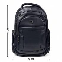 Mochila Bolsa Executiva Notebook Reforçada Elegante Faculdade Trabalho Bolsa Alça Reforçada Imperme