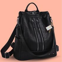 Mochila Bolsa Feminina Bolso Antifurto Passeio Dia A Dia Social Super Charme Com Alça de Ombro Mochila Bolsa Feminina Bolso Antifurto Passeio Dia A Dia Social Super Charme Com Alça de Ombro