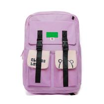 Mochila Bolsa Feminina Escolar Juvenil Kawaii Urso Love