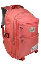 Mochila Bolsa Feminina Escolar Trabalho Viagem Passeio Resistente Mochila Bolsa Feminina Escolar Trabalho Viagem Passeio Resistente