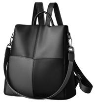 Mochila Bolsa Feminina Moderna Bolso Antifurto de Ombro Alça transversal Dia a Dia Trabalho