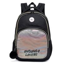 Mochila Bolsa Feminina Onbongo Feminina Escolar Notebook Reforçada