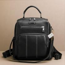 Mochila Bolsa Feminina Passeio Dia A Dia Social Super Charme Com Alça de Ombro Mochila Bolsa Feminina Passeio Dia A Dia Social Super Charme Com Alça de Ombro