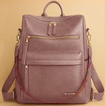 Mochila Bolsa Feminina Reforçada Alça De Ombro Passeio Dia a Dia Alto Padrão Super Moderna Mochila Bolsa Feminina Reforçada Alça De Ombro Passeio Dia a Dia Alto Padrão Super Moderna