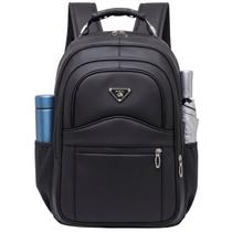 Mochila Bolsa Grande Impermeável Reforçada Escolar Trabalho Preto Feminina Masculina Notebook Viagem Cor:PretoTamanho:Ú