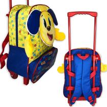 Mochila Bolsa Infantil Com Rodinhas 13 Litros Estampa Animal Escolar Mochila Bolsa Infantil Com Rodinhas 13 Litros Estampa Animal Escolar