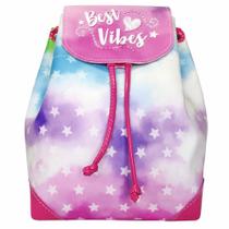 Mochila Bolsa Infantil Feminina Tie Dye Costas, Magicc Mochila Bolsa Infantil Feminina Tie Dye Costas, Magicc