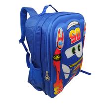 Mochila Bolsa Infantil Masculina Carros 3d Alto Relevo Relâmpago McQueen Mochila Bolsa Infantil Masculina Carros 3d Alto Relevo Relâmpago McQueen