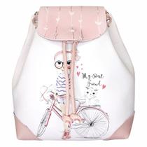 Mochila Bolsa Infantil Menininha Bike Costas, Magicc