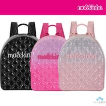 Mochila Bolsa Infantil Molekinha Fashion Pequena Brilhante Charmosa Mochila Bolsa Infantil Molekinha Fashion Pequena Brilhante Charmosa