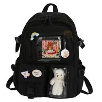 Mochila Bolsa K-pop Feminina P/ Personalizar Kawaii Coreana