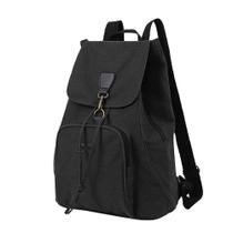 Mochila Bolsa Lona Feminina Trabalho Urbana Zíper Alça