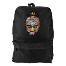 Mochila Bolsa Masculina Basica Escolar Pega a Visão Estampado Tupac Grafite Mochila Bolsa Masculina Basica Escolar Pega a Visão Estampado Tupac Grafite