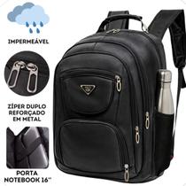 Mochila Bolsa Masculina Executiva Escolar Faculdade Grande Impermeavel Notebook