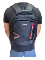 Mochila Bolsa Masculina Executiva Notebook Reforçada Preta