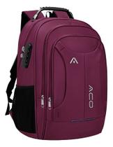 Mochila Bolsa Masculina Feminina Notebook Anti Furto Resistente A Agua Reforçada USB