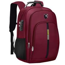 Mochila Bolsa Masculina Feminina Notebook Escolar Faculdade Viagem Dia a Dia Antifurto Resistente A Agua Reforçada USB