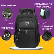 Mochila Bolsa Masculina Notebook Impermeável Reforçada