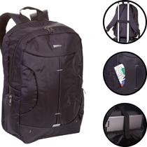 Mochila Bolsa Masculina Notebook Impermeável Reforçada New Next Sestini Trabalho Mochila Bolsa Masculina Notebook Impermeável Reforçada New Next Sestini Trabalho