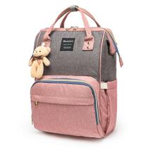 Mochila Bolsa Maternidade Impermeável Funcional Reforçada