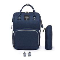 Mochila Bolsa Maternidade Lequeen Azul Mochila Bolsa Maternidade Lequeen Azul