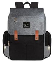 Mochila Bolsa Maternidade Multifunção Térmica Mamadeira Frauda Impermeável