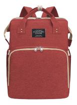 Mochila Bolsa Maternidade Térmica Impermeável Vira Berço