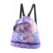 Mochila Bolsa Natação Piscina Infantil Crianças Coleção