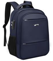 Mochila Bolsa Notebook Masculina Feminina Reforçada com Cadeado Ideal Para Escola Faculdade Viagens