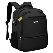Mochila Bolsa Notebook Masculina Feminina Reforçada com Cadeado Ideal Para Escola Faculdade Viagens