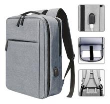 Mochila Bolsa Para Notebook 15.6 Polegadas Usb Fone Ouvido - Estocasa