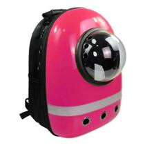 Mochila Bolsa Pet Cápsula Astronauta Passeio Gato e Cachorro