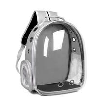 Mochila Bolsa Pet Gato Cachorro Coelho Visao Panoramica Astronauta Passeio Bolso Ventilaçao Viagem Caminhada Alça Regulavel