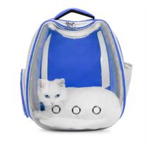 Mochila Bolsa Pet Transparente Transporte Aviao Onibus 8kg - Ofertaher