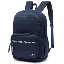 Mochila Bolsa Polo One Escolar Faculdade Impermeável Notebook Reforçada