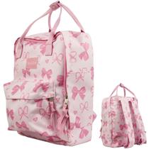 Mochila bolsa quadrada lacinho - sabra