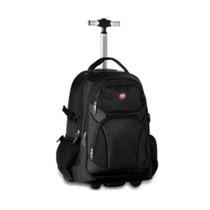 Mochila Bolsa Rodinhas Notebook Executiva Reforçada C/ Alça De Costas - Trabalho, Faculdade - Clio