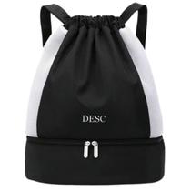 Mochila Bolsa Saco com Cordão Esportiva Impermeável Anti roubo Academia Treino Passeio Dia a Dia