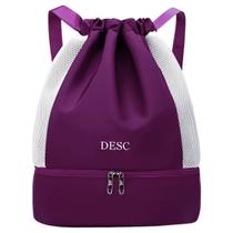 Mochila Bolsa Saco com Cordão Esportiva Impermeável Anti roubo Academia Treino Passeio Dia a Dia