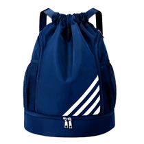 Mochila Bolsa Saco com Cordão Esportiva Impermeável Anti roubo Academia Treino Passeio Multiuso