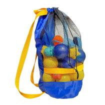 Mochila Bolsa Saco Organizador De Brinquedos Passeio Praia