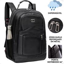 Mochila Bolsa Sacola Escolar Feminina Masculina Impermeável Notebook 40 Litros