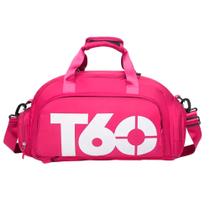 Mochila Bolsa T60 Transversal Academia Natação Fitness Pink