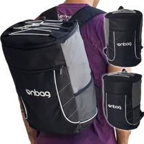 Mochila Bolsa Térmica G para Trilhas Praia e Viagem - Cabe 20 Latas de Cerveja com Gelo - Cooler Bag Freezer Marmita Não Vaza